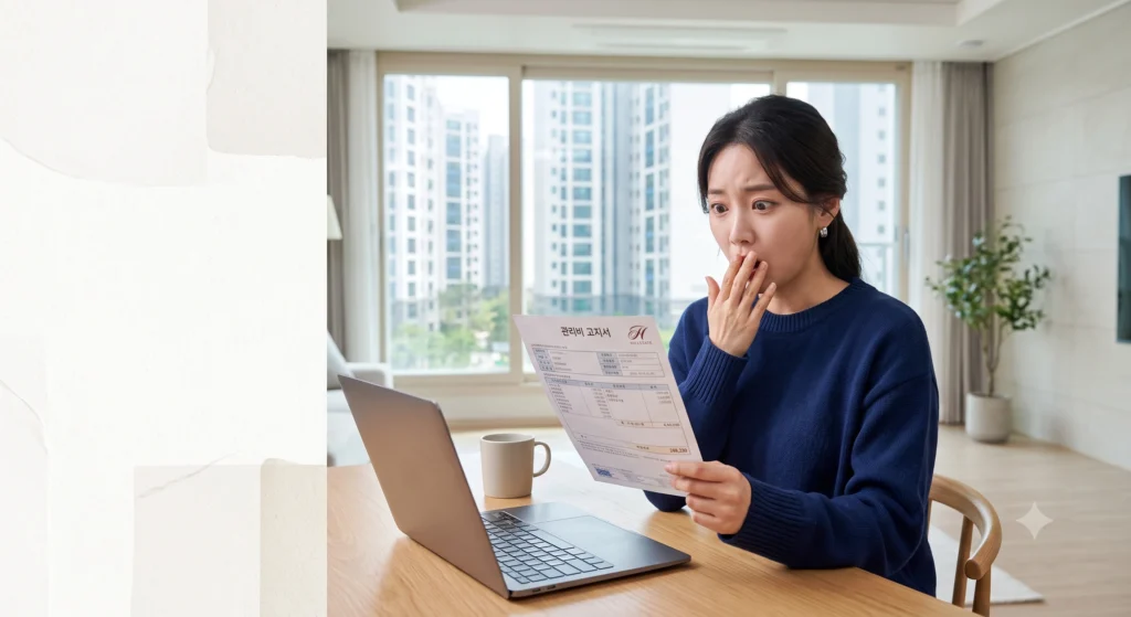 아파트 관리비 많이 나오는 이유