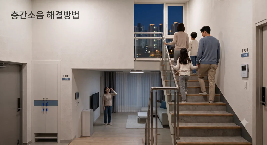 아파트 층간소음 해결 방법