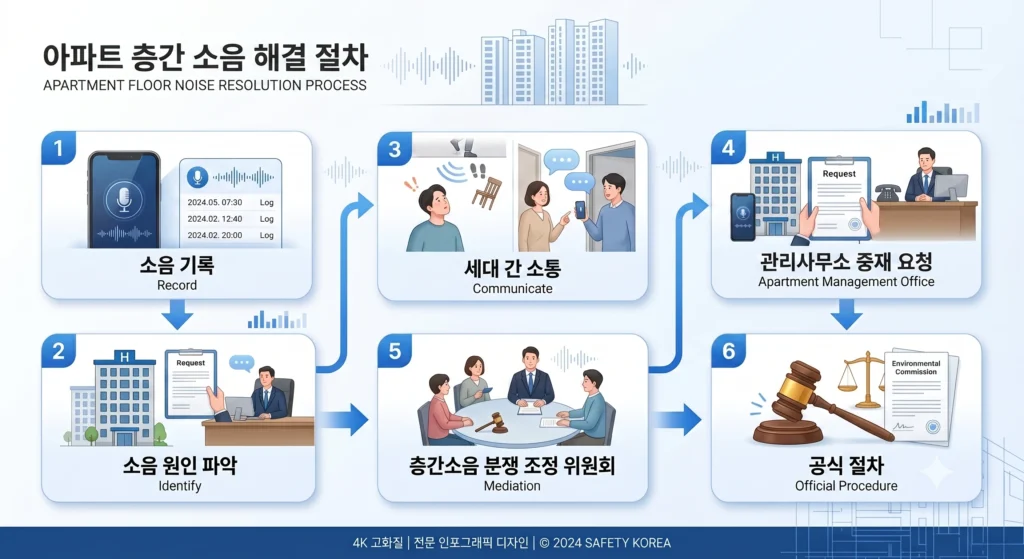 층간소음 해결 절차