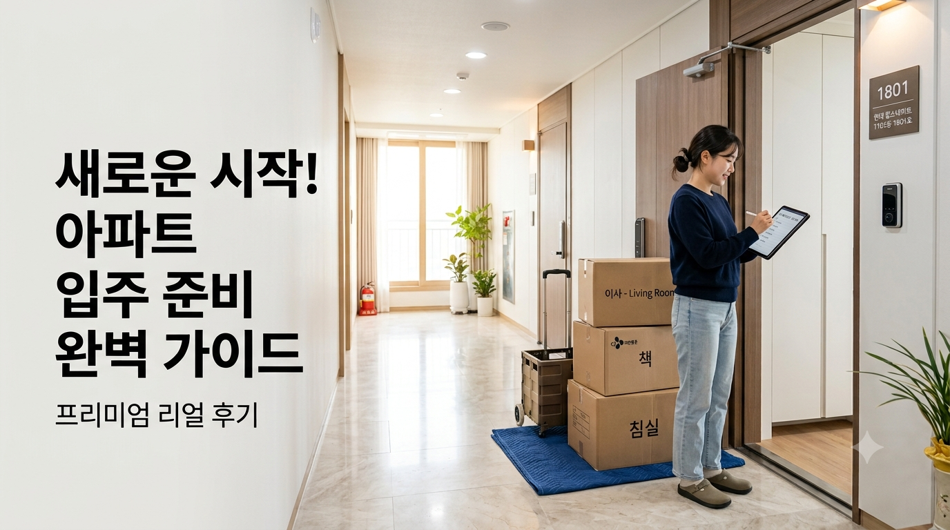 아파트 입주 체크리스트